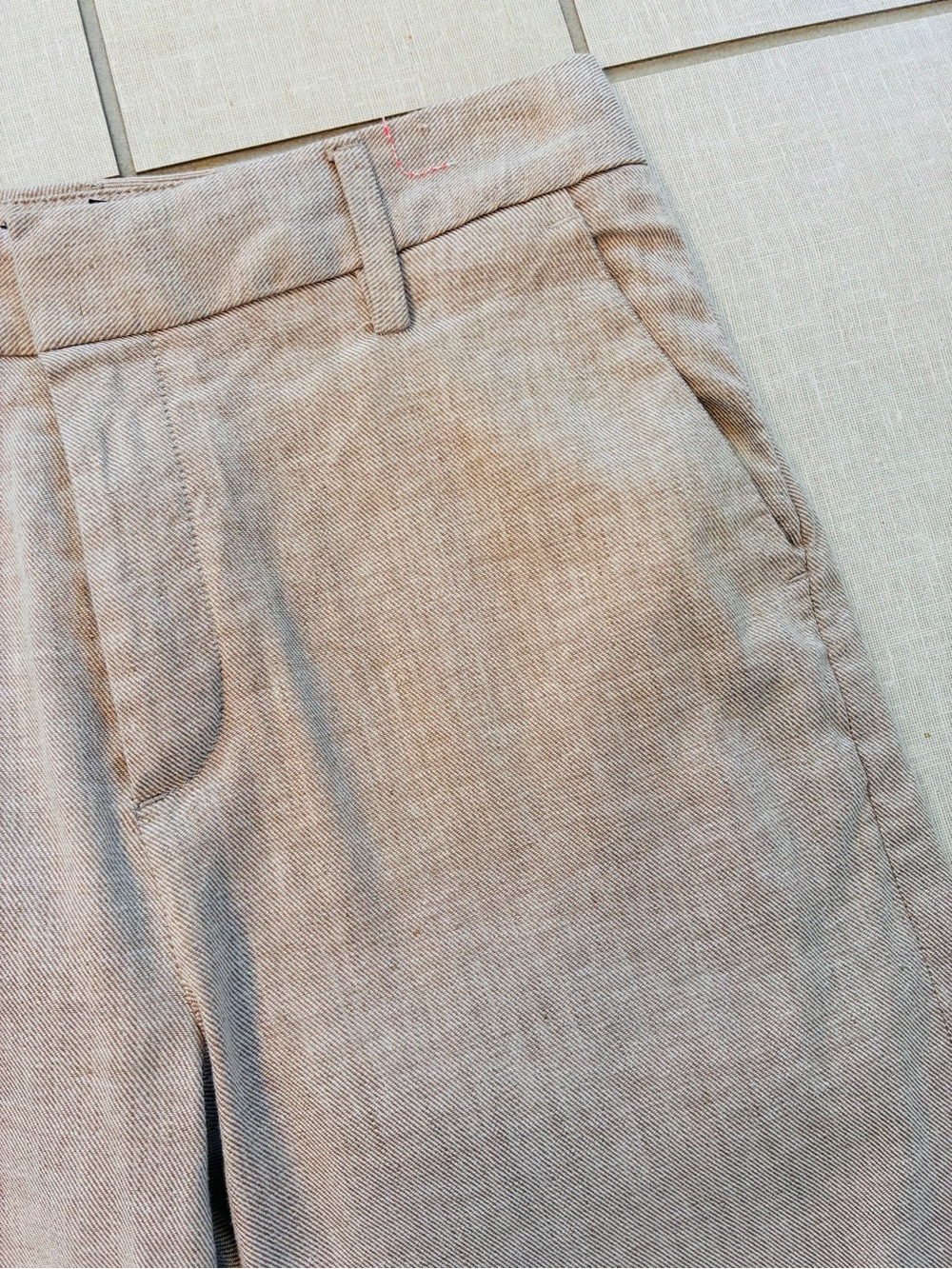Set of 2 Banana Republic Beige Trousers size 0 - Picture 10 of 16